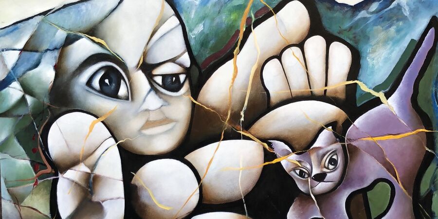 Création d'une grande fresque à Vevey