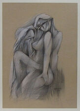 816 - Couple enlacé