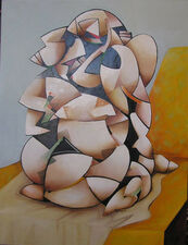 703 - Couple enlacé