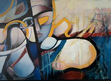 1042 - Nu couché à la plage 3