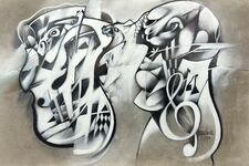 1144 - Un couple de musiciens est parti à la montagne jouer aux échecs