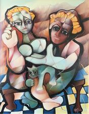 991 - le roi peintre et sa reine