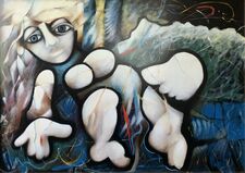 996 - A la plage à Vevey