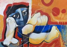 1026 - Nu couché à la plage